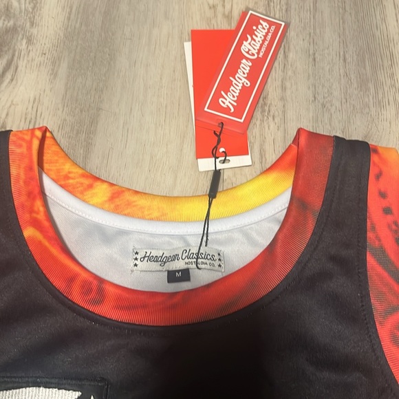 Headgear Classics Dead Presidents Curtis 95 Tank Top Jersey Medium NWT - Picture 3 of 4